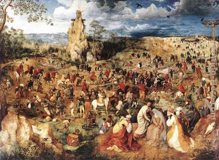 Christ Carrying the Cross painting - Pieter the Elder Bruegel Christ Carrying the Cross art painting